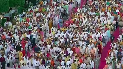 رئيس الوزراء الهندي يؤدي اليمين في مستهل ولايته الثانية