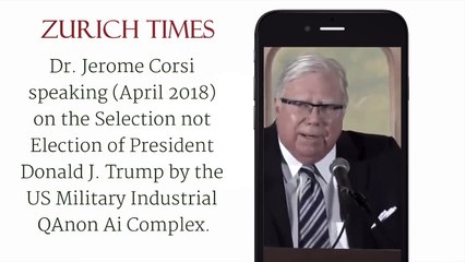 Trump Recruited Selected not Elected Dr. Corsi