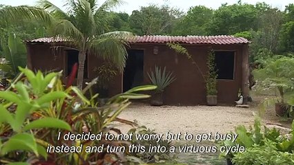 Making bricks, notebooks and shoes out of Sargassum