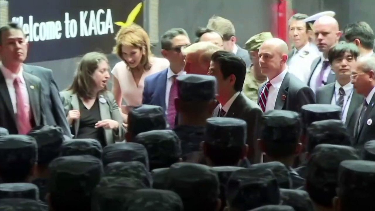 Versteckspiel: trump sollte "uss mccain" in japan nicht zu gesicht bekommen