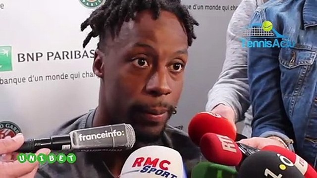 Roland-Garros 2019 - Gaël Monfils : Je ne connais pas Antoine Hoang, c'est stressant et chiant