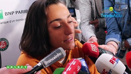 Roland-Garros 2019 - Caroline Garcia : "Je n'ai pas un complexe avec Roland-Garros !"