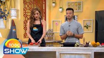 Receta: ¡DELICIOSO! 'El Chino' nos prepara un Asado de puerco que está para chuparse los dedos.