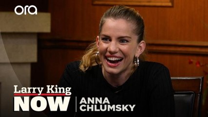 Anna Chlumsky and Larry King debate the importance of profanity