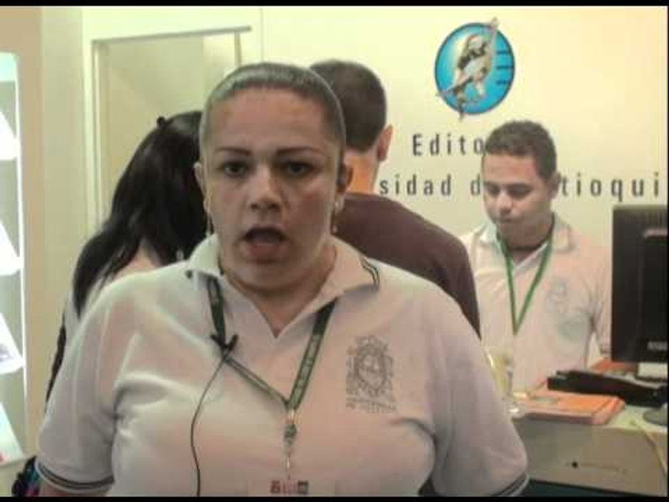 Feria del Libro de Bogotá 2010 - Entrevista a Lina García - Universidad de Antioquia