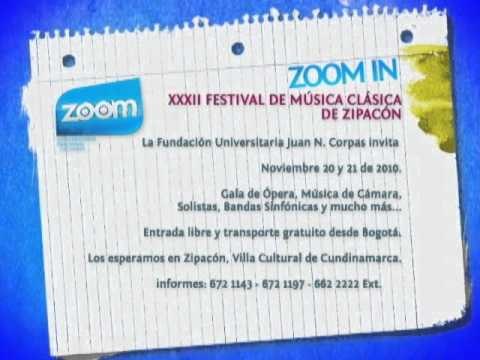 ZOOM IN XXXII FESTIVAL DE MÚSICA CLÁSICA DE ZIPACÓN