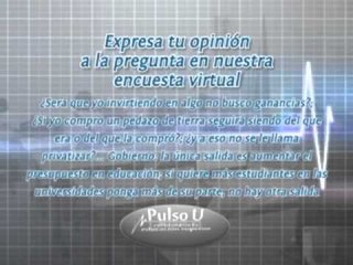 Pulso U - Reforma a la Educación Superior - Encuesta 1