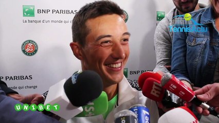 Roland-Garros 2019 - Antoine Hoang a déjà son surnom dans le milieu, le Cérébal : "Tout le monde me répète ça !"
