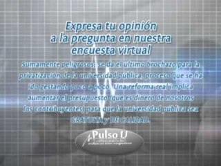 Pulso U - Reforma a la Educación Superior - Encuesta 2