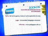 ZOOM IN - Elección de Representantes de Egresados