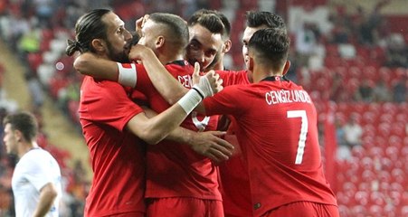 A Milli Takımımız, Yunanistan'ı rahat geçti!