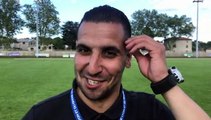 Coupe du Rhône (1/2 finale) – Mohamed CHERITI réagit après la qualification du FC VAULX B contre MDA FOOT B
