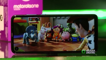 ANALISE MOTOROLA ONE VISION 2019: TELA