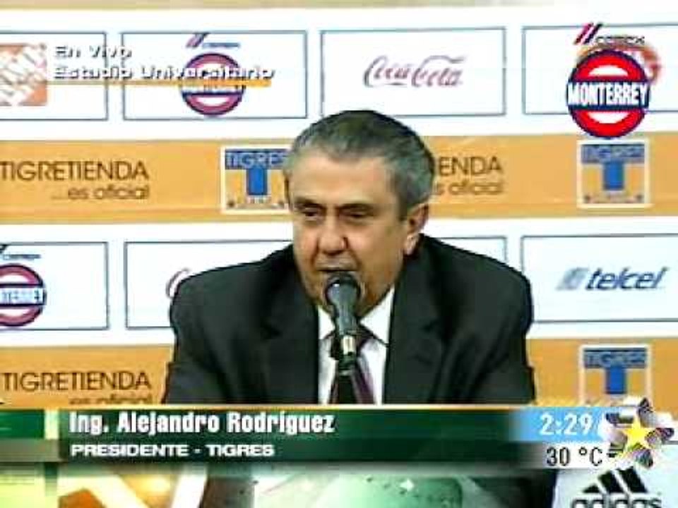 Presidente de Tigres, se contradice.