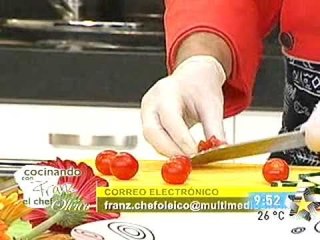 Chef franz cocina pollo cherry