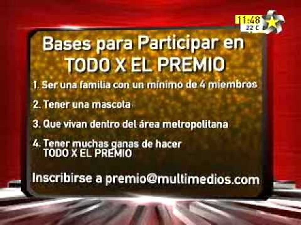 Todo X el premio