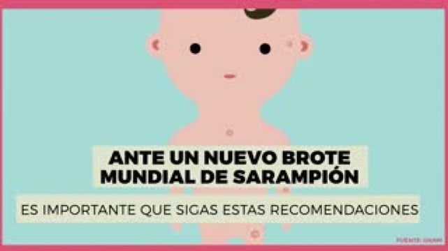 Nacional | Sigue estas recomendaciones para evitar el sarampión