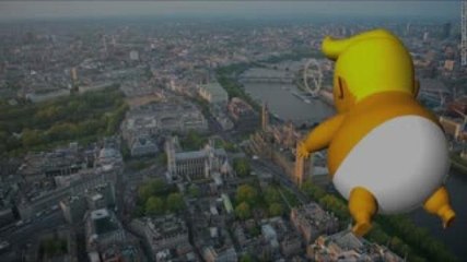 Internacional | "Bebe Trump" y el "alcalde en bikini": los globos de protesta en Londres