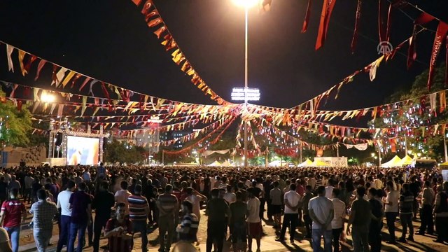 Gazişehir Gaziantep taraftarları Spor Toto 1. Lig play-off finalini meydanda izledi - GAZİANTEP