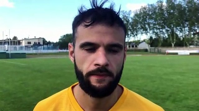 Coupe du Rhône (1/2 finale) – Kevin BERITON réagit après l’élimination de MDA FOOT B contre le FC VAULX B