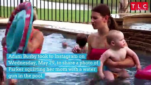 Adam Busby Gushes Over 'Hot' Wife Danielle While Enjoying Pool Day With the Family