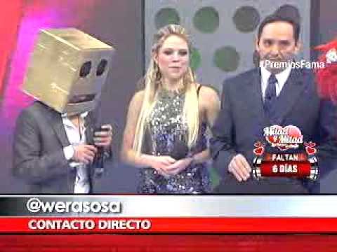La Wera Sosa y La caja cantan en premios fama..
