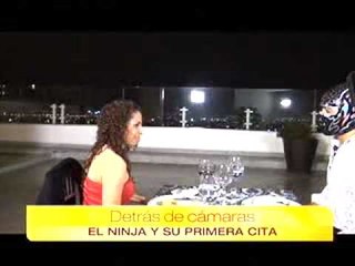 Detrás de Cámaras de Mitad y Mitad  ( Cena romantica)
