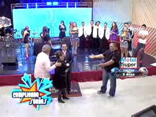 Helicóptero a la señora Magda