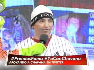 Calificación a Ernesto Chavana en Fama...