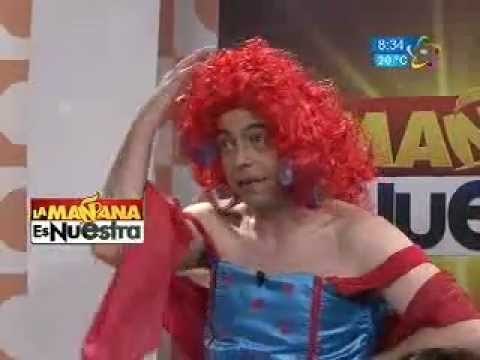 La Sra. Vanzzini visita La Mañana es Nuestra .