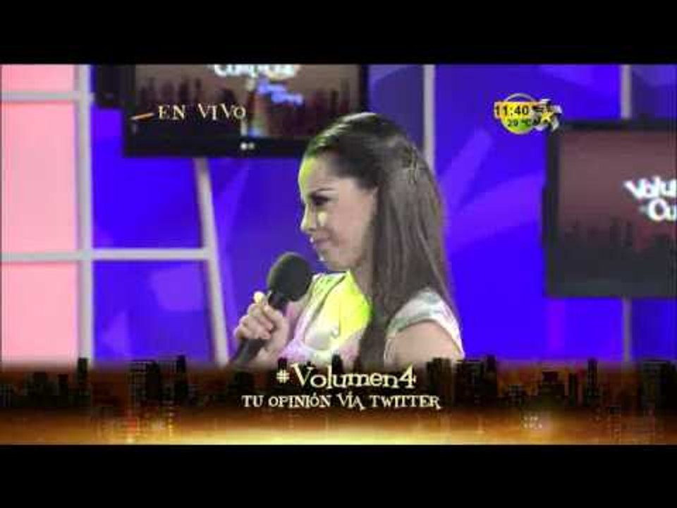 Arely canta en Volumen 4