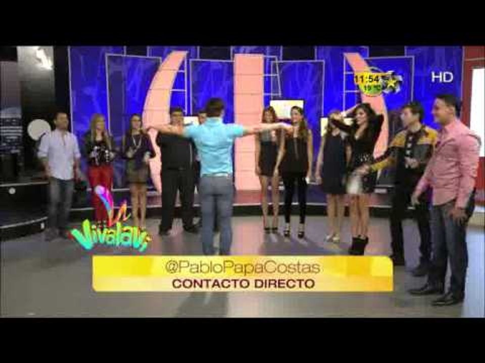 El bailarin de Gloria Trevi Baila en Vivalavi