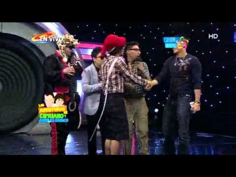 El Mago Miadou le rompe la guitarra a Cipriano