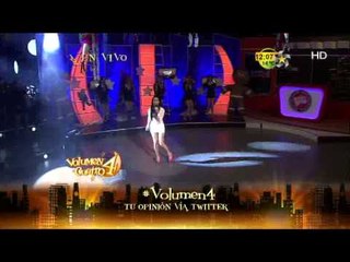 Carmela y Sandy cantan en Volumen 4