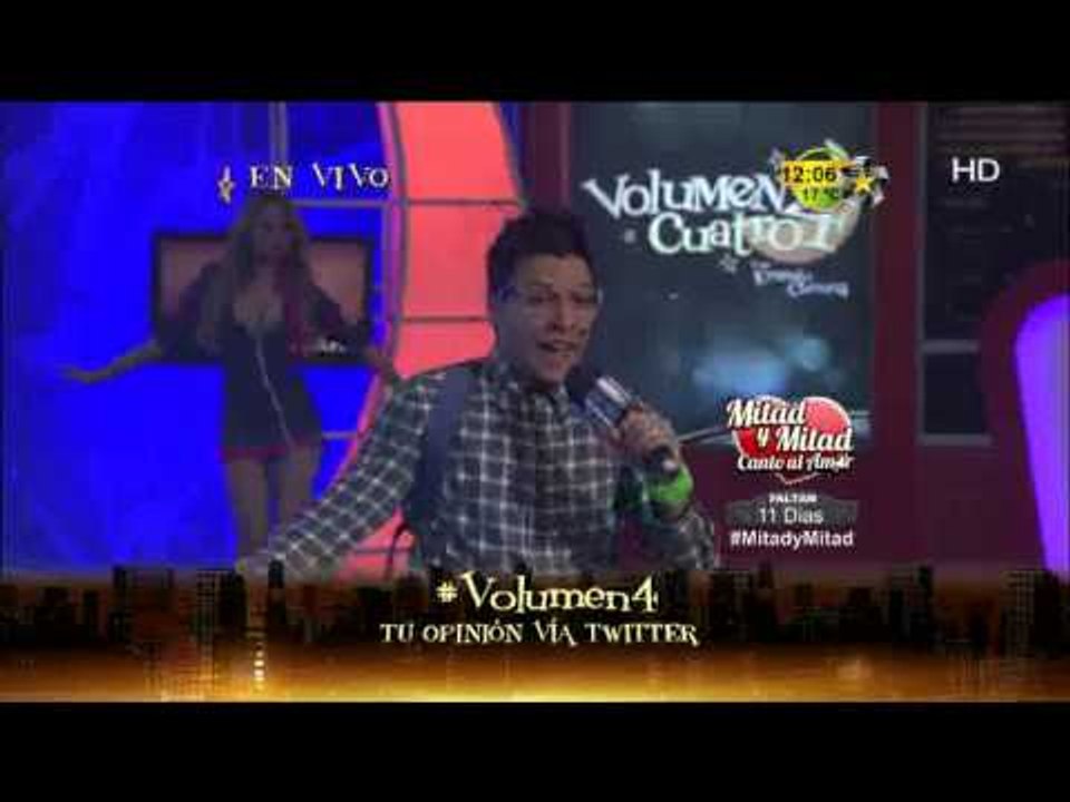 Cipriano canta en Volumen 4