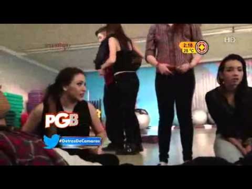 Detrás de cámaras PGB (Cipriano, Ensayos, y Arthur)