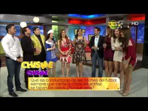 Chisme de las chicas de las Noches del fútbol