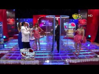 Noche de Besos apasionados en Mitad y Mitad