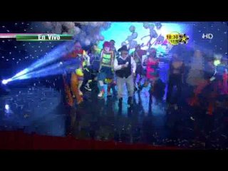 Katy Barajas y Carlos en Selena Vive