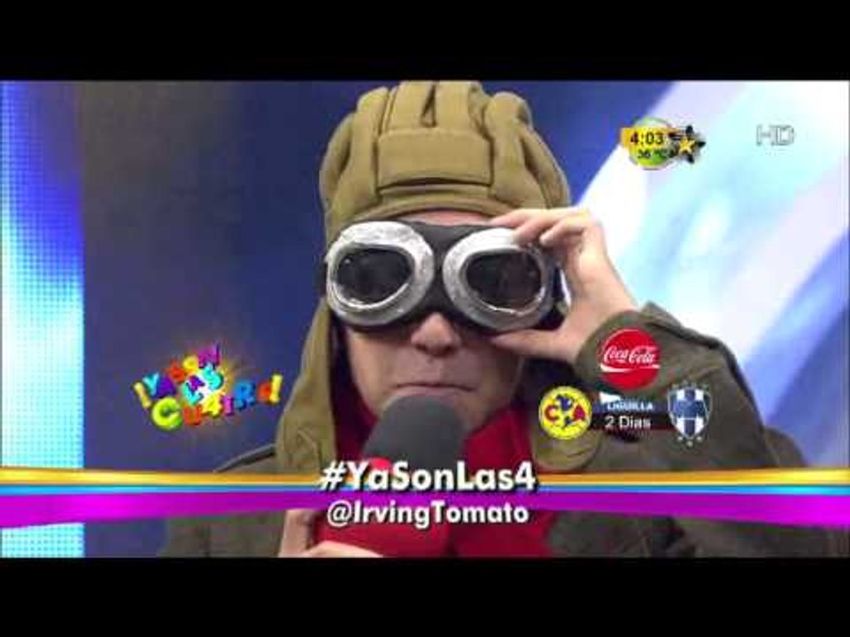 ¡Tomato se quita los lentes!