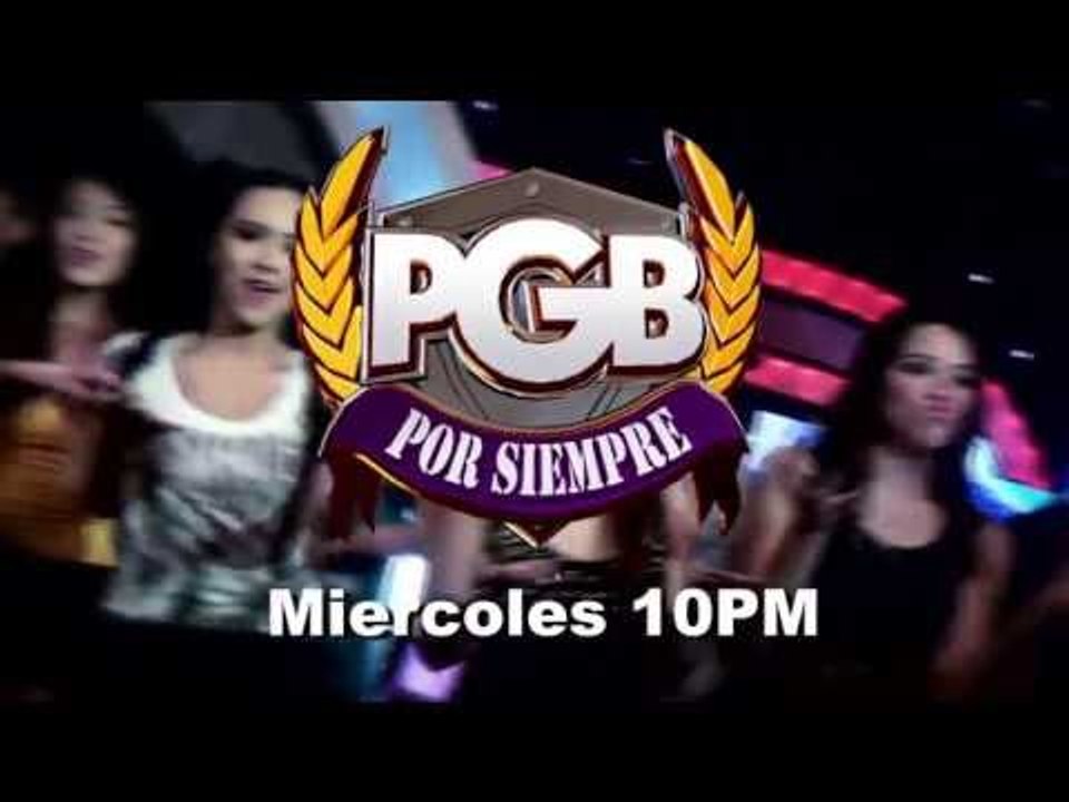 Este miercoles, Ultimo programa de PGB