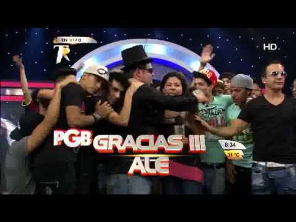 Agradecen a La productora de PGB
