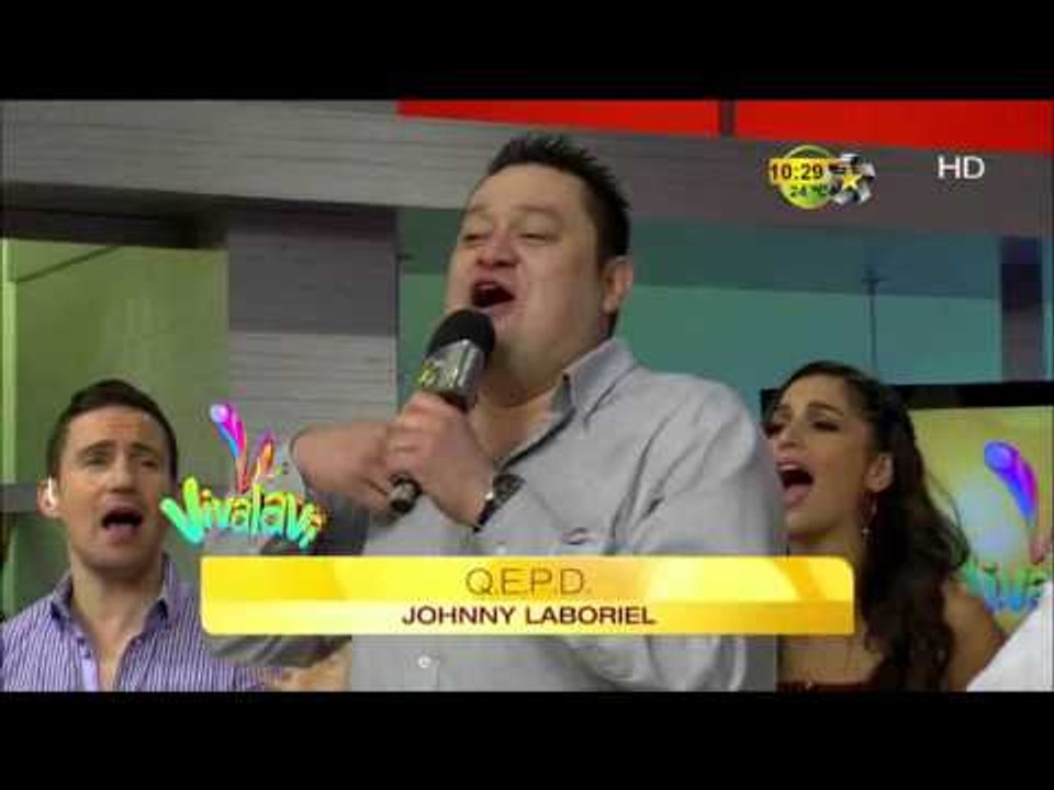 Tributo a Johnny Laboriel en Vivalavi