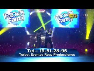 Brandon meza baila en Folowmi Fam@