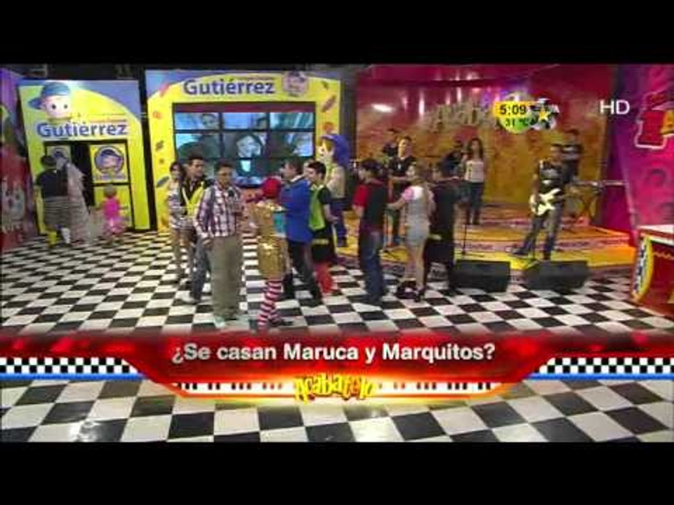 Maruca y  Marquitos comprometidos