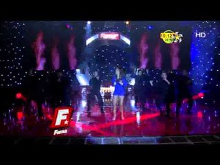 Brenda baila en premios fama