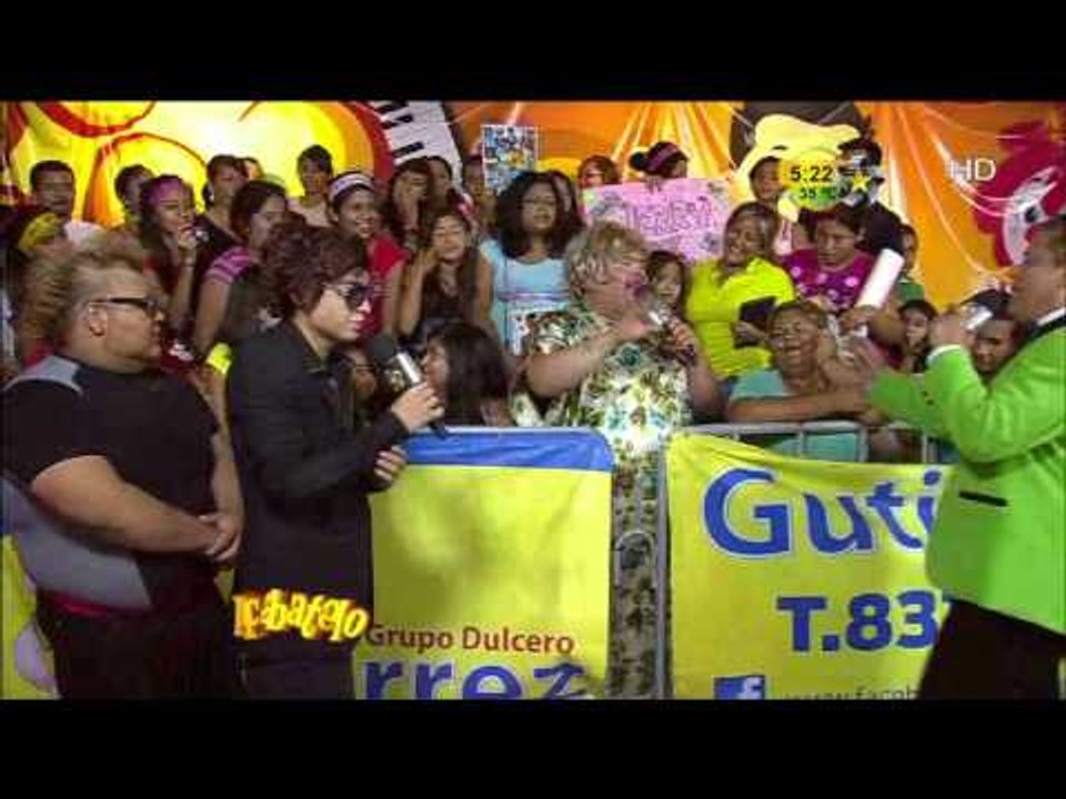 Marisela le canta a Jarrito