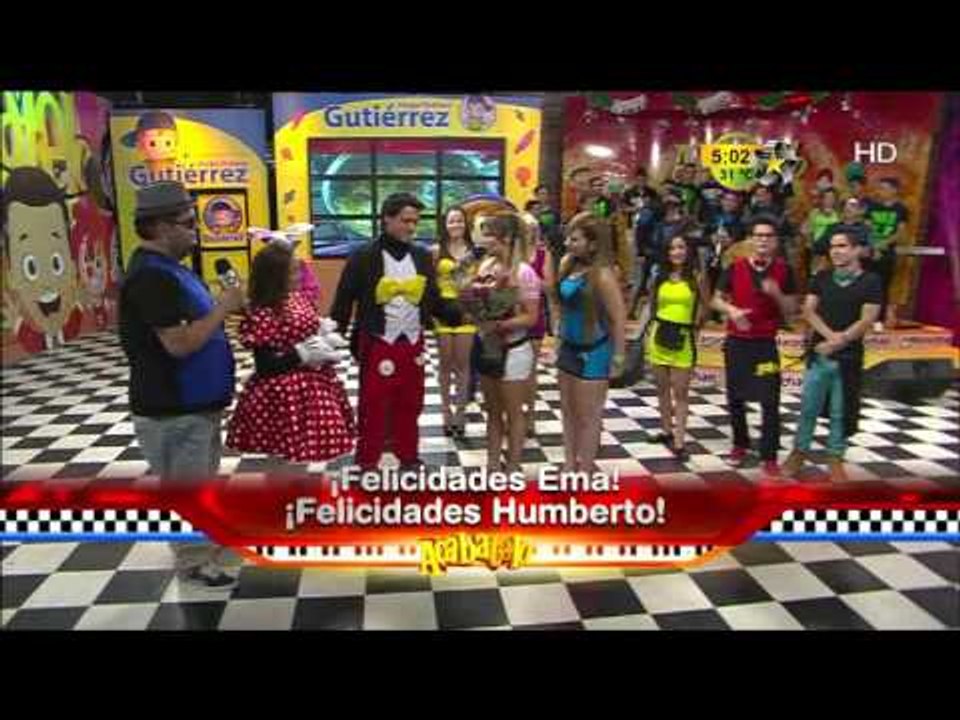 Ema Huevo y El Hijo del Ninja se felicitan entre ellos