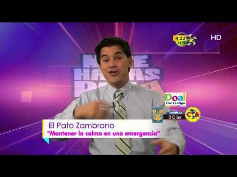 No Te Hagas Pato TEMA: No pierdas la calma ante situaciones de emergencia