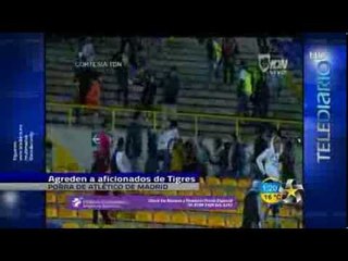 La violencia en San Luis con aficionados de Tigres